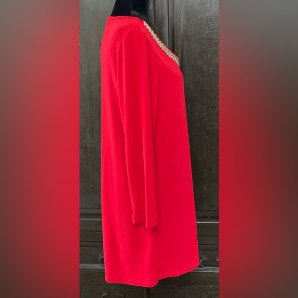 La Vanya Red oversized sweater - Size Medium - Picture 2 of 8